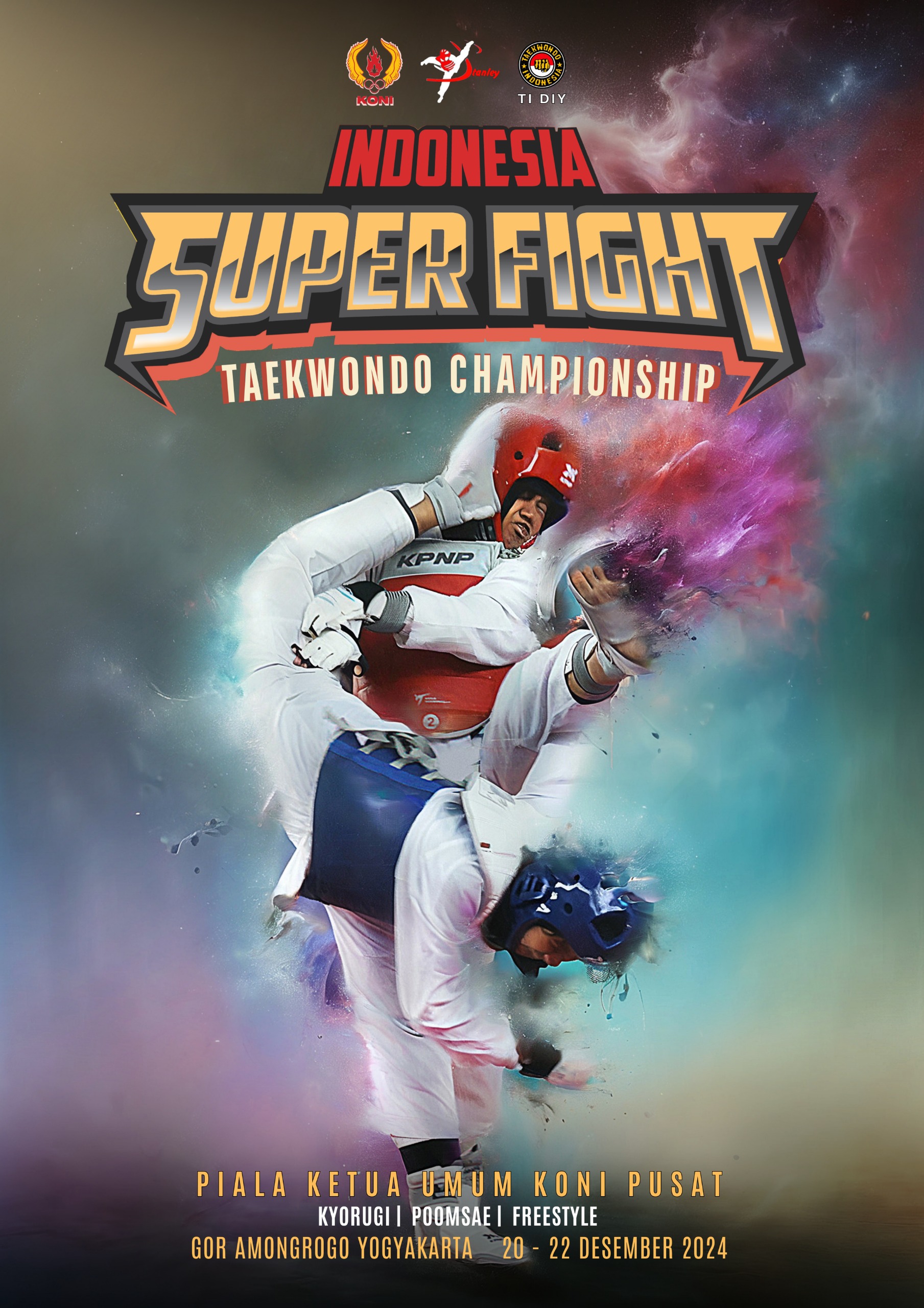 Kejuaraan Indonesia Super Fight Taekwondo Championship 2 Tahun 2024 Stanley Sport ti-eltc.com