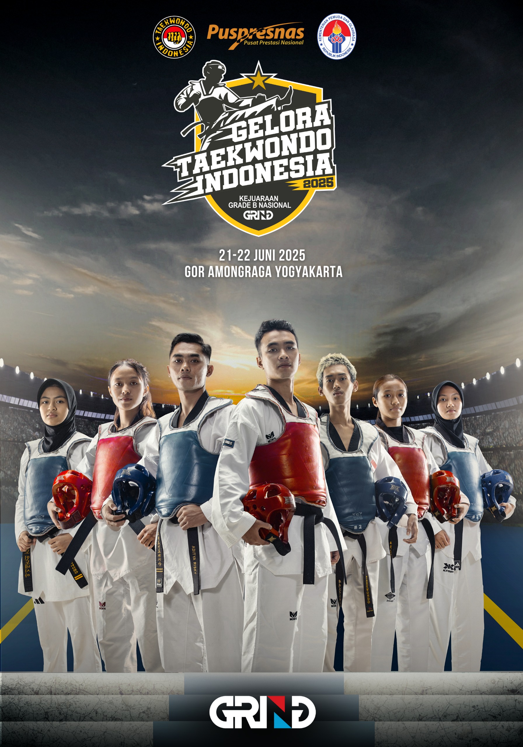 Kejuaraan GELORA TAEKWONDO INDONESIA CHAMPIONSHIP 2025 GRIND ti-eltc.com